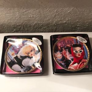 From Barbie with love  decorative plates